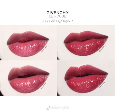 givenchy le rouge a porter 305 red gypsophila|The Perfect Bright Red Lipstick: Givenchy Le Rouge 305.